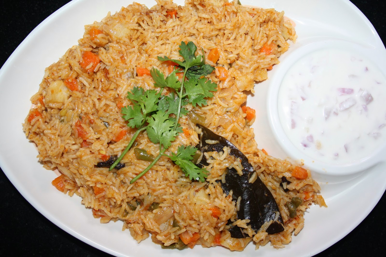 DARSHU'S KITCHEN VEGETABLE BIRYANI WITH COCONUT MILK