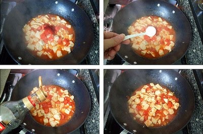 Cách làm đậu phụ xốt cà chua đơn giản mà ngon 2