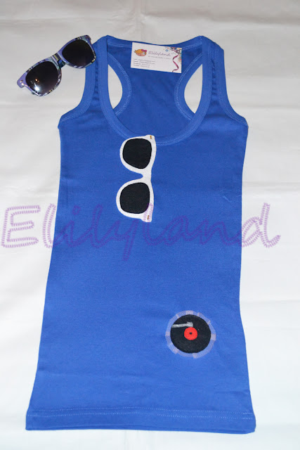 Camiseta Gafas Pasta Vinilo con Tul