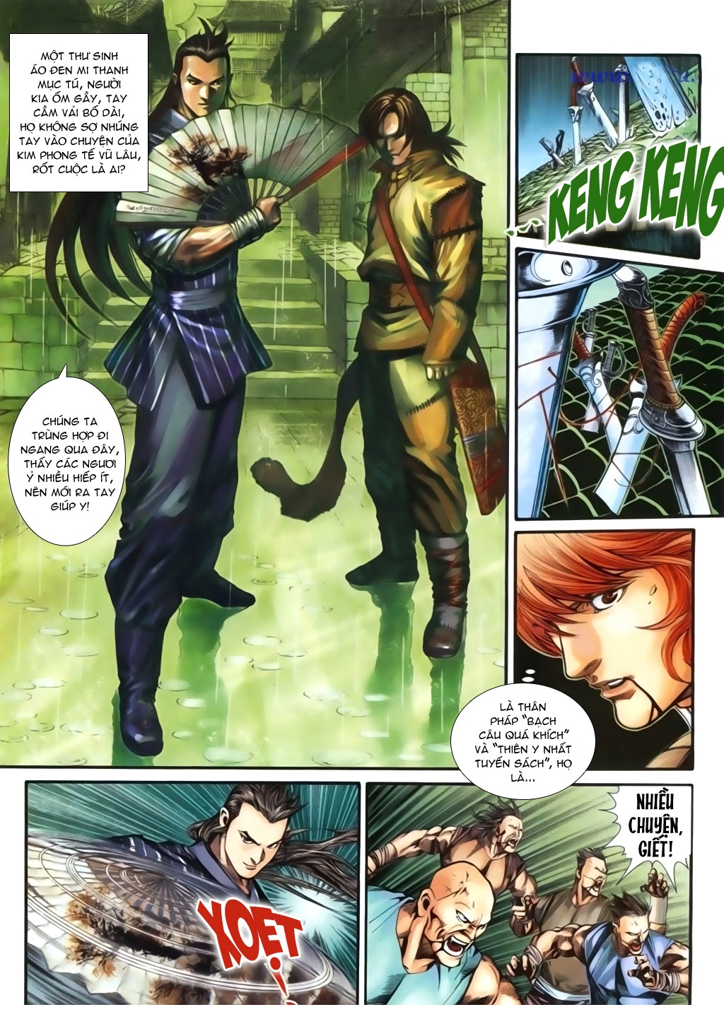 Anh Hùng Luận Truyện chap 16