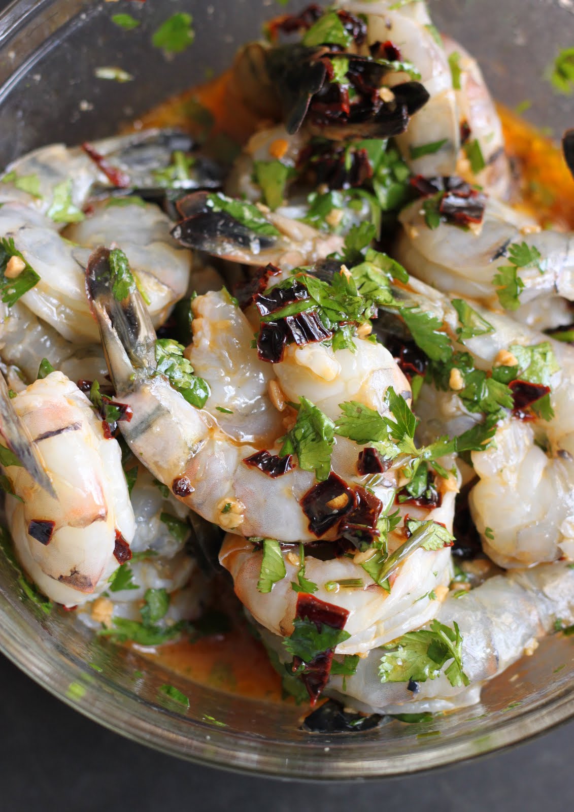 The Cilantropist Chili Lime Marinated Shrimp For the Grill or the