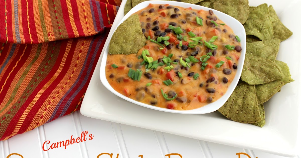 Kitchen Simmer Campbells Kitchen Recipe QuesoStyle Bean Dip