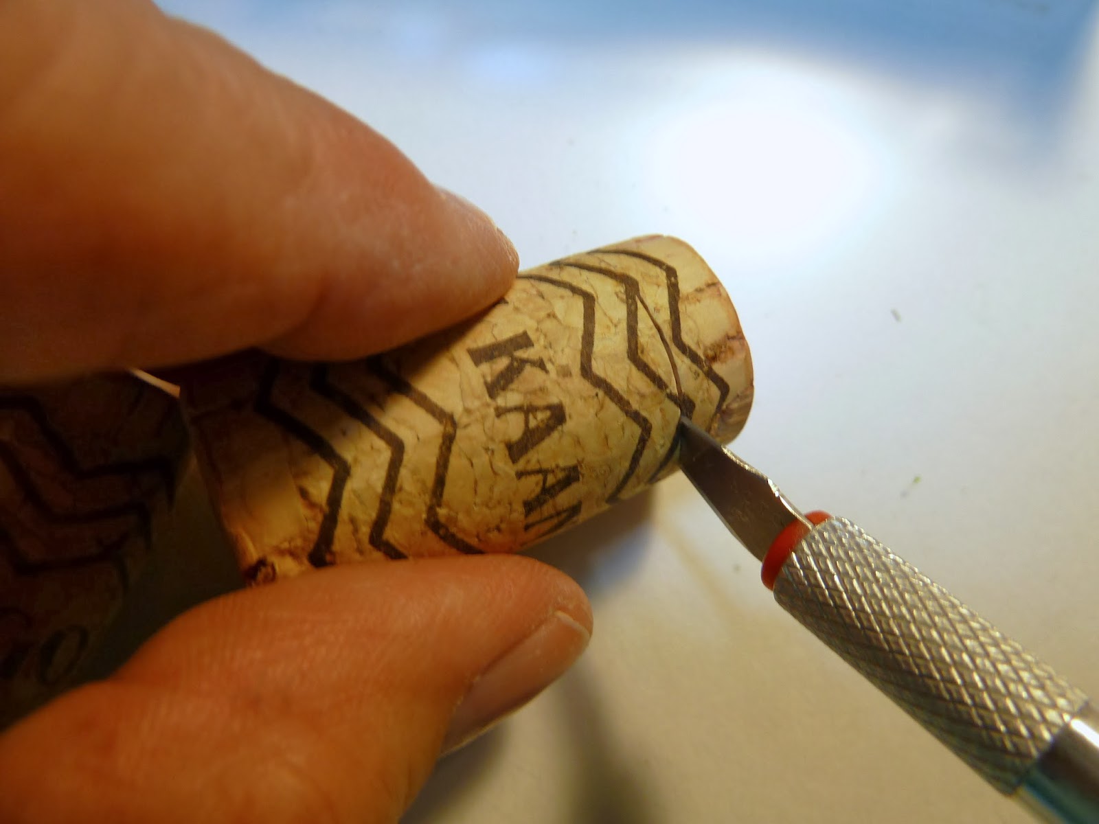 Make it easy crafts Recycled wine cork earrings tutorial