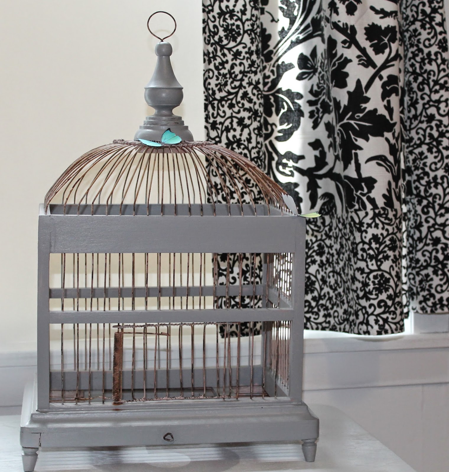 Painted Bird Cage Love My Simple Home
