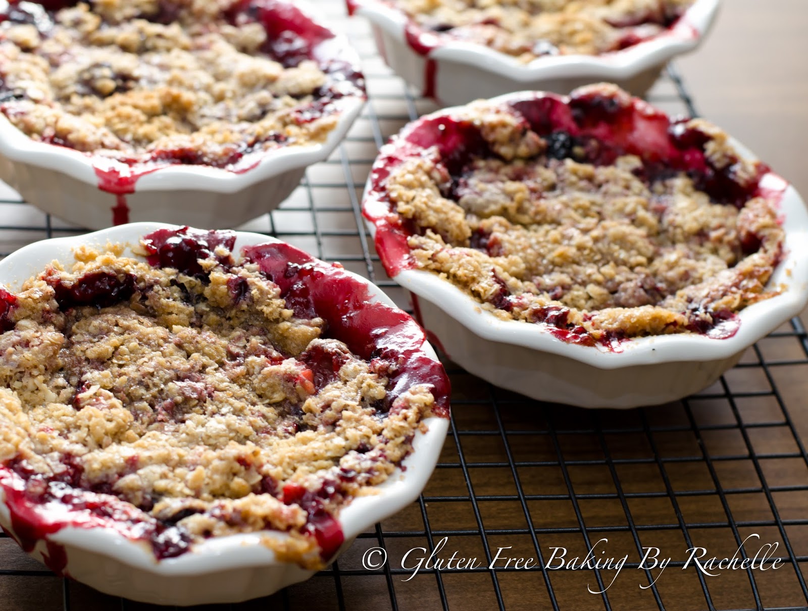 Gluten Free Baking By Rachelle Gluten free Blackberry Strawberry Crisp