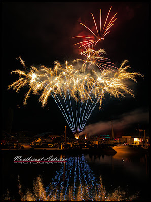 Northwest Artistic Photography, fireworks, Harrison, Idaho, the Beautiful NW