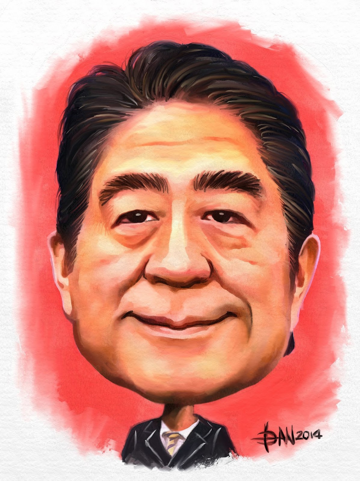 I doodles!: Shinzo Abe