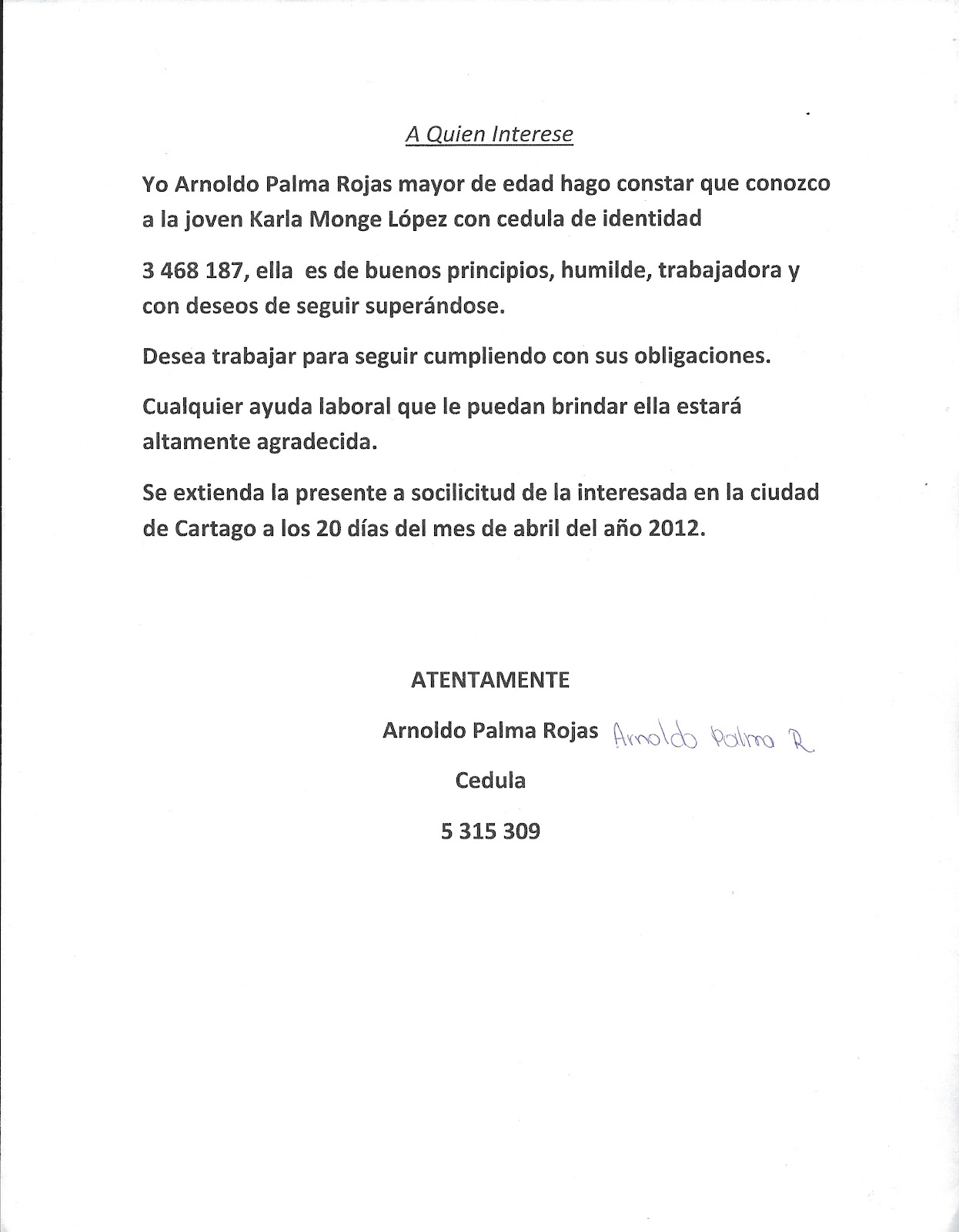 carta de recomendacion word editable djdareve com ejemplos de cartas de recomendacion personales ya hechas