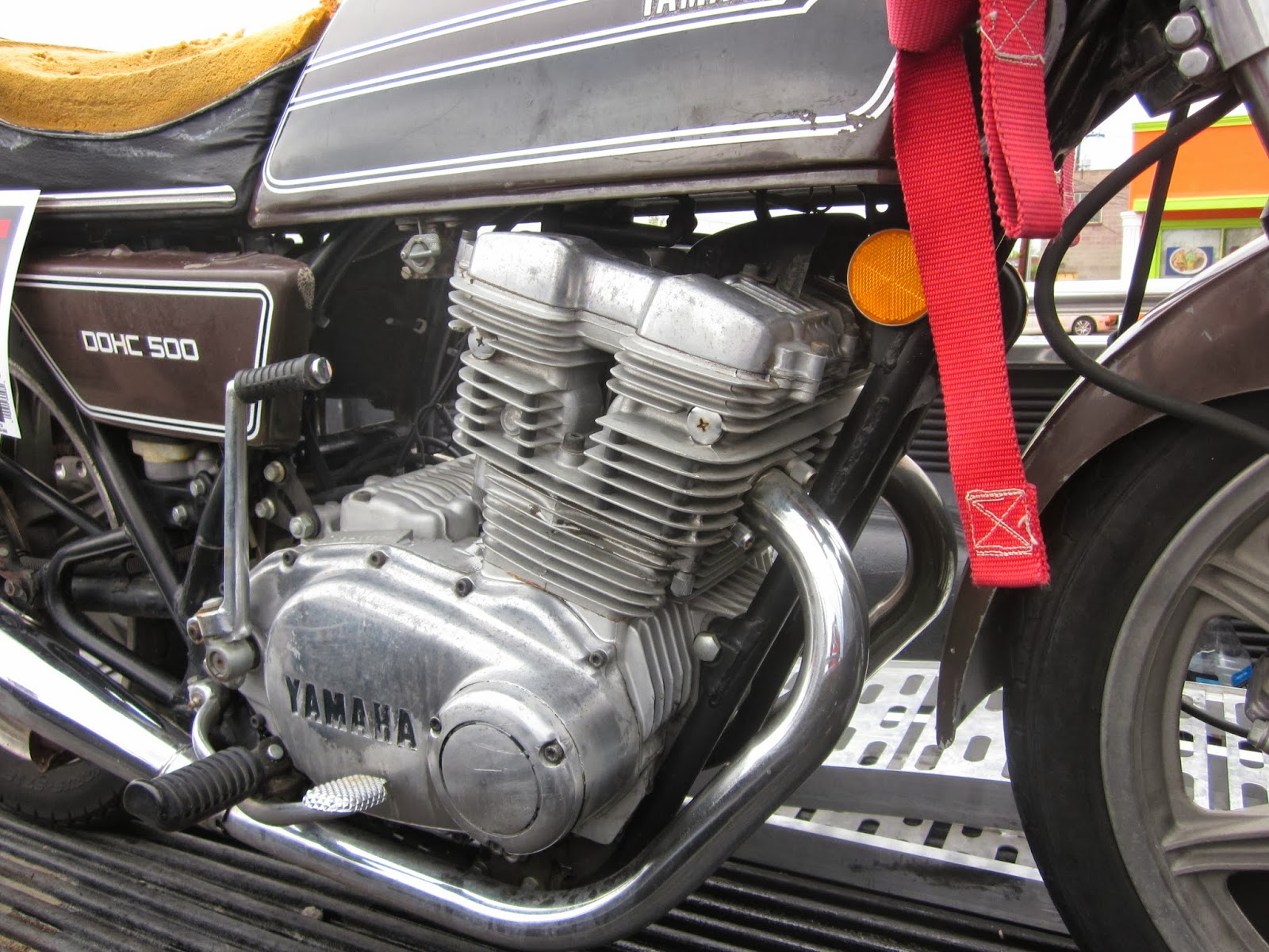 OldMotoDude 1976 Yamaha XS500 for sale at the 2013 Retro Riders Show