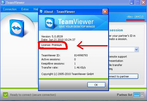 Teamviewer version_4x serial key or number