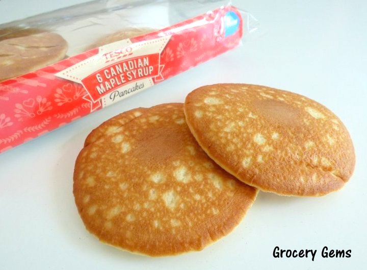 Grocery Gems Review Tesco Canadian Maple Syrup Pancakes
