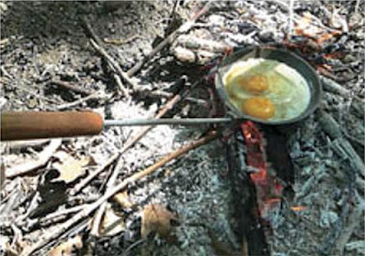 Cooking over an open fire