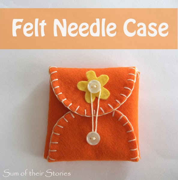 Simple Felt Needle Case Sum of their Stories