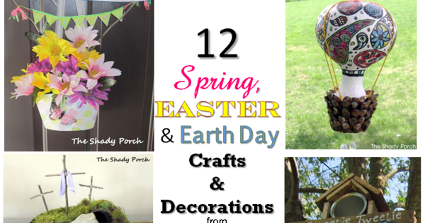 Craft D Ness 12 Spring Easter And Earth Day Crafts Decorations