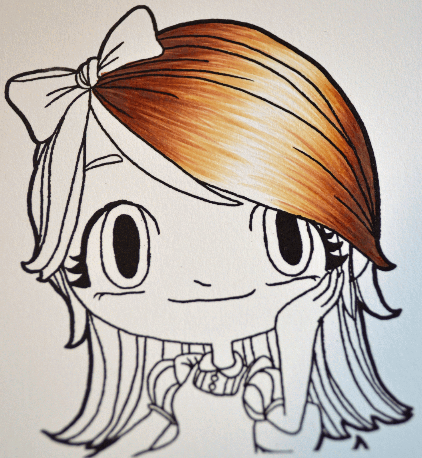 Marcy Made It Coloring Hair & Copics A Picture Tutorial