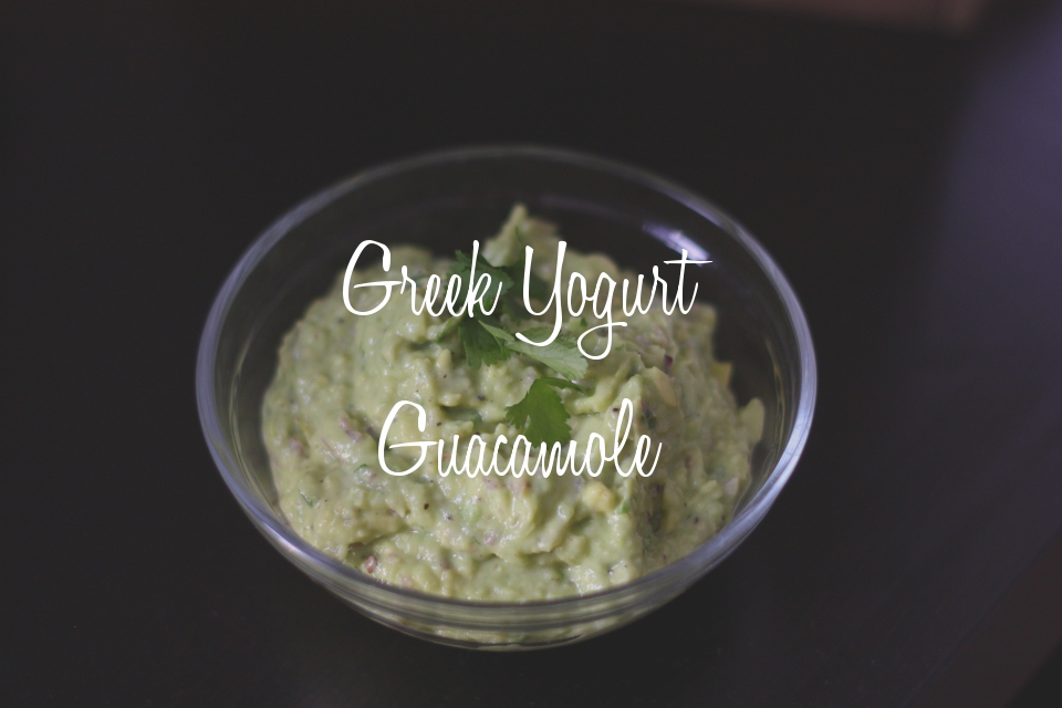 Spice + Wine Greek Yogurt Guacamole