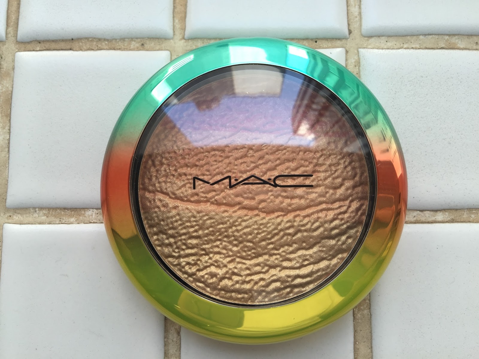 Collection Wash and Dry MAC sombra pó iluminador Freshen Up => blog Mamãe de Salto