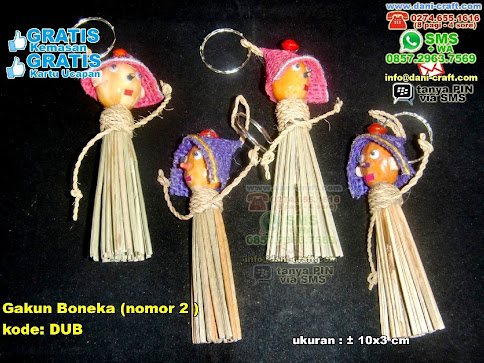 Gakun Boneka Nomor Gelas Beling