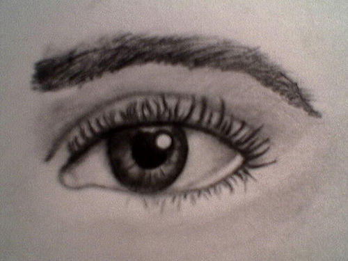 How to draw realistic human eyes