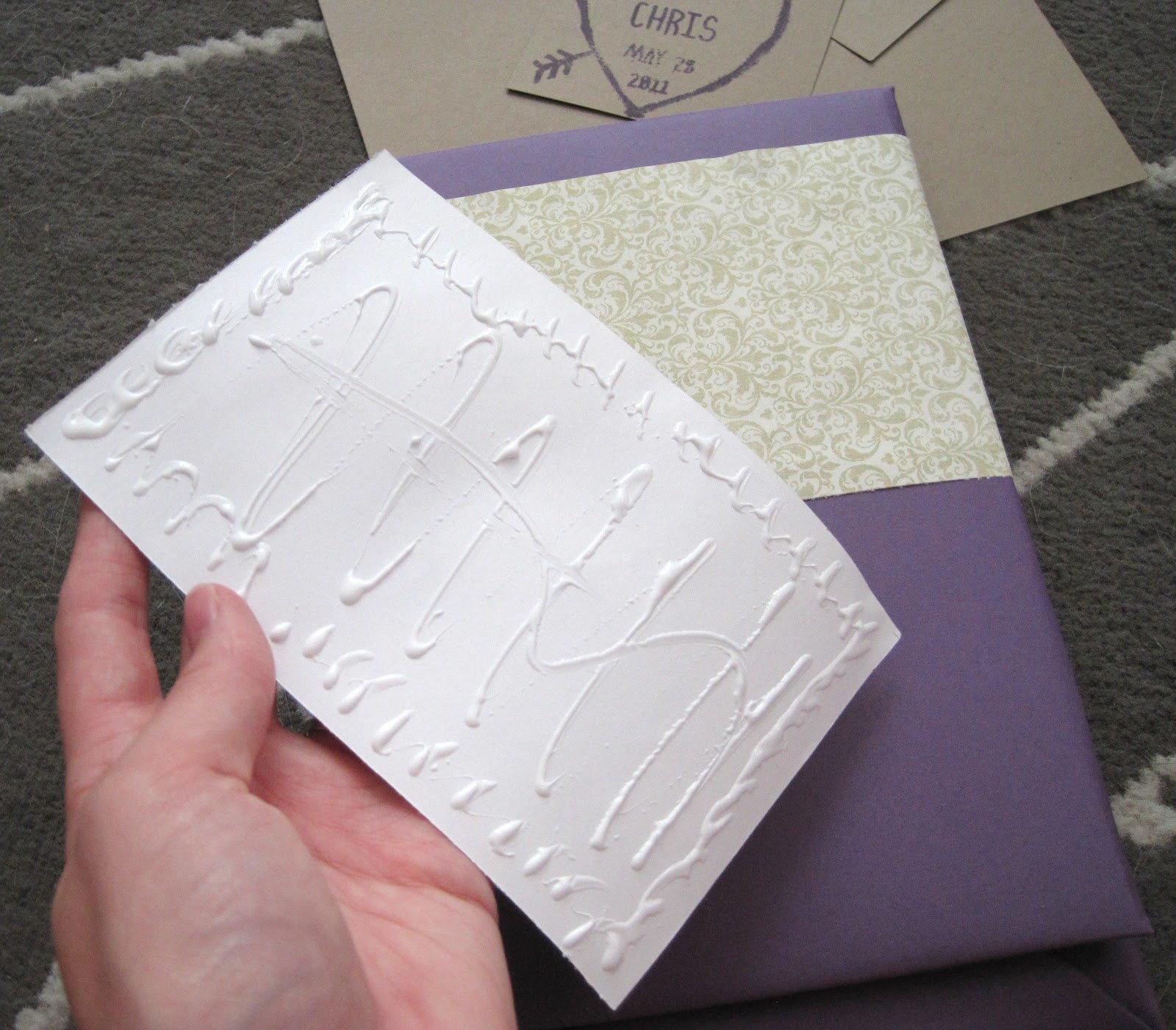 The Mister & Missus DIY Greeting Card Keepsake