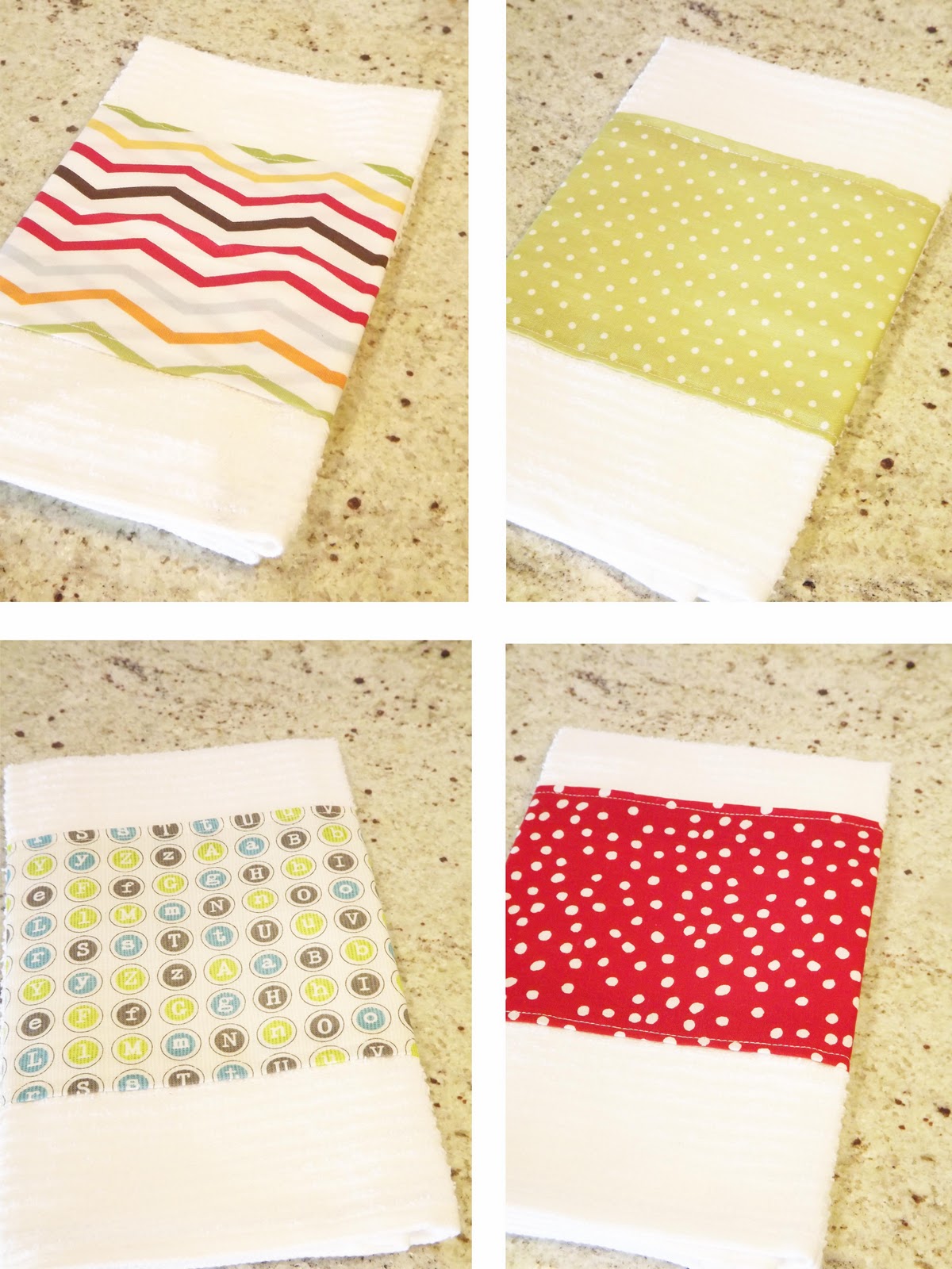 Fancy Tea Towels Sewing How To
