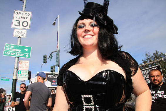 Folsom Street Fair the day after the exhibition San Francisco 2011