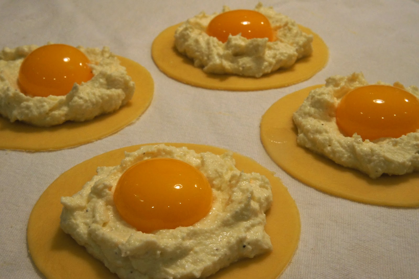 Ricotta and Egg Raviolo with Browned Butter