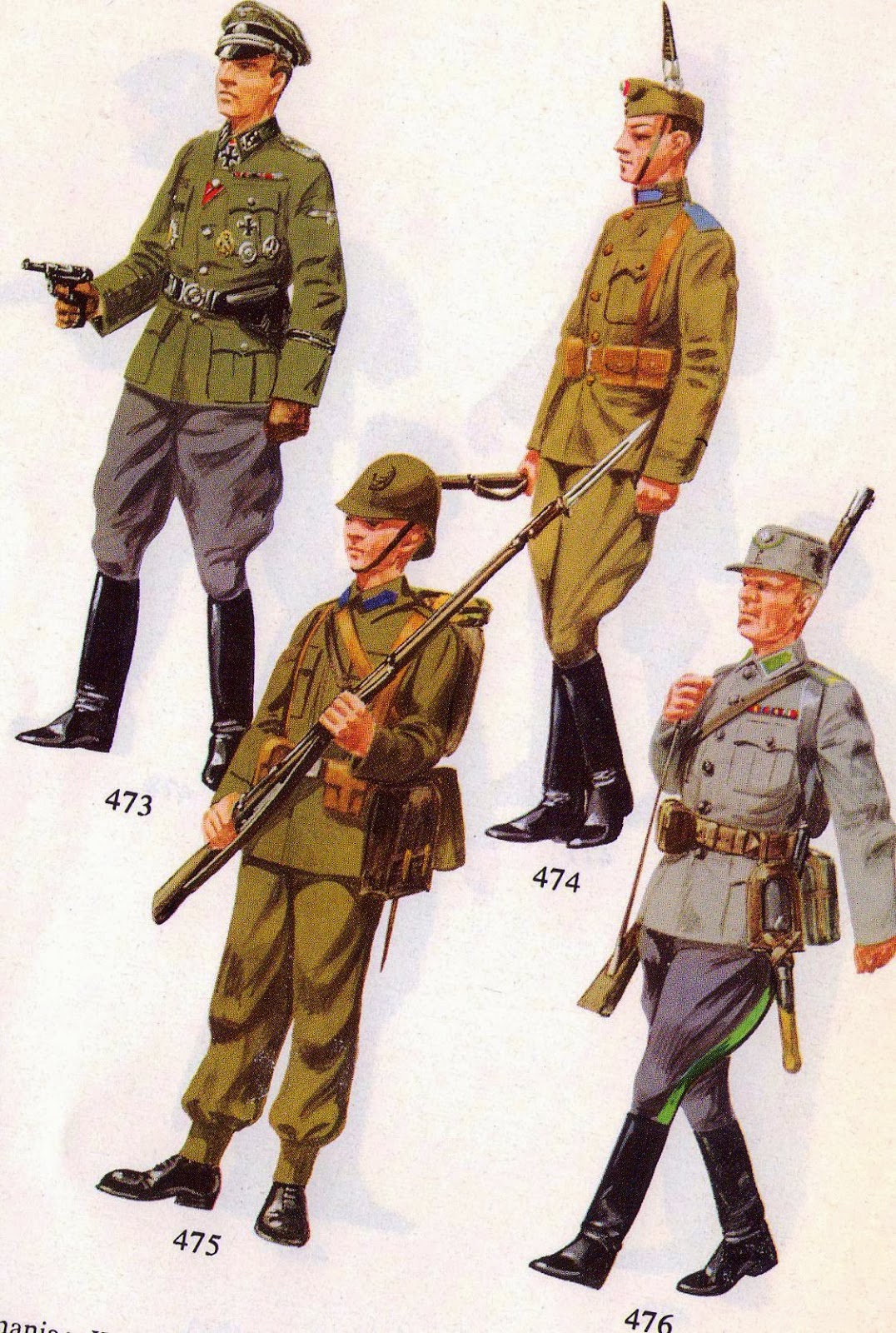 Uniformologia Seconda Guerra Mondiale Uniformi 1939 1945