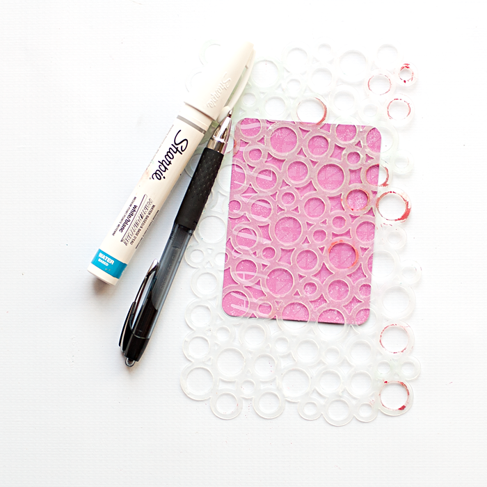 Mixed Media Tutorial Stencils, Paint and Pens Heather Greenwood Designs