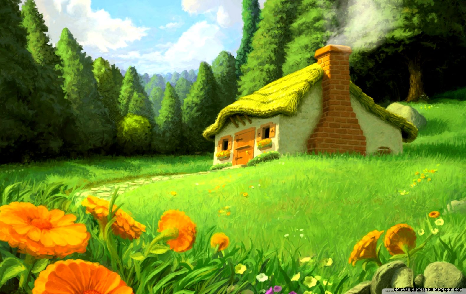Fantasy Landscape HD desktop wallpaper High Definition Fantasy Landscape HD desktop wallpaper High Definition