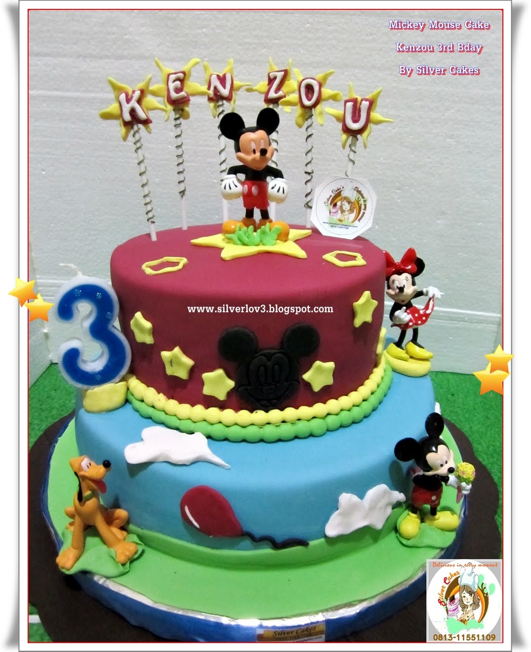 Mickey Mouse Cake