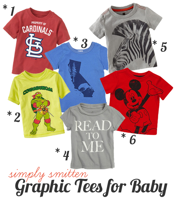 Love, Joleen Simply Smitten Graphic Tees for Baby