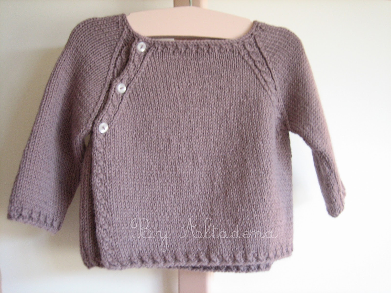 Altadenas baby designs: Alpaca sweater (Baby), 3-6 months old