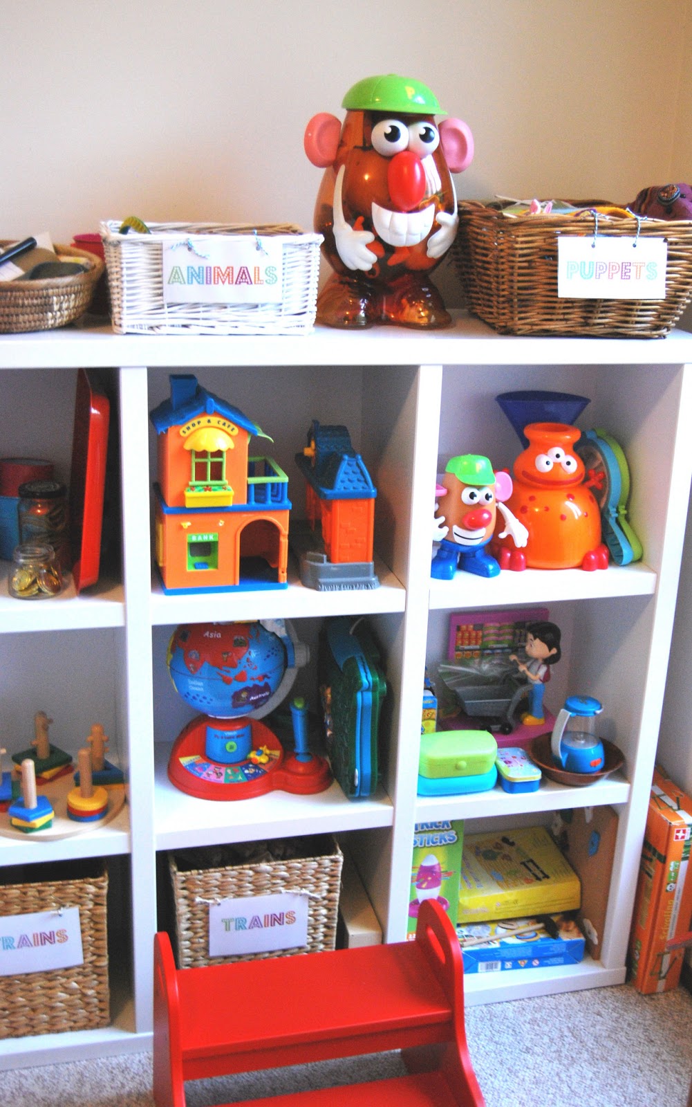 A Little Learning For Two Play Room Tour PART 3 Toy Storage Area