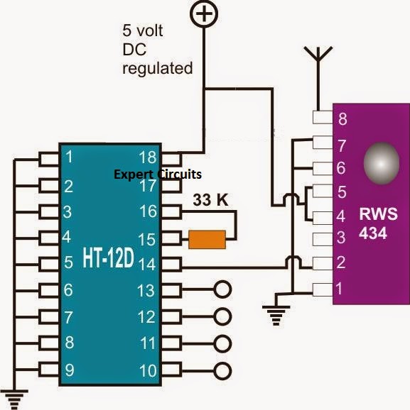 Make a Hi-End RF Remote Control Circuit 