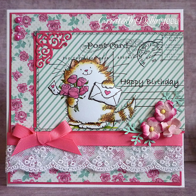 Postcard June Cat S Eye Postcard June Cat S Eye