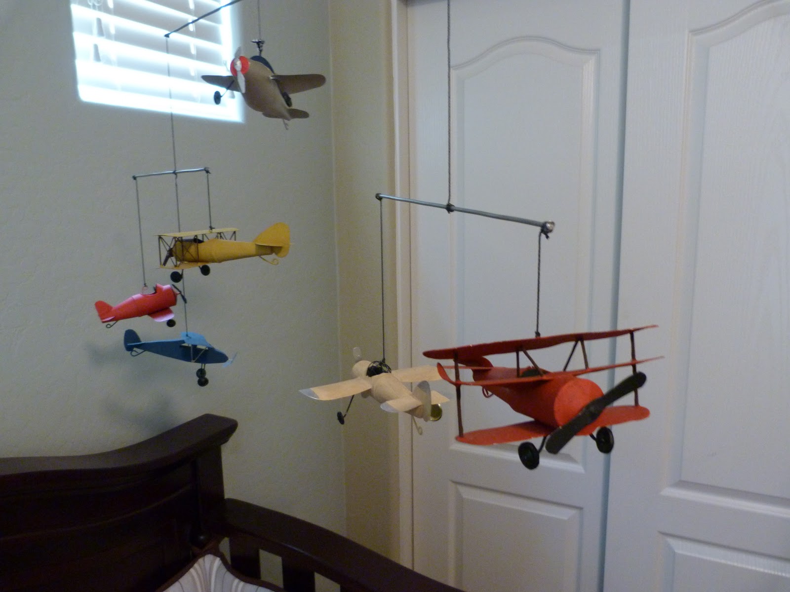 Twice as Nice Vintage Airplane Nursery