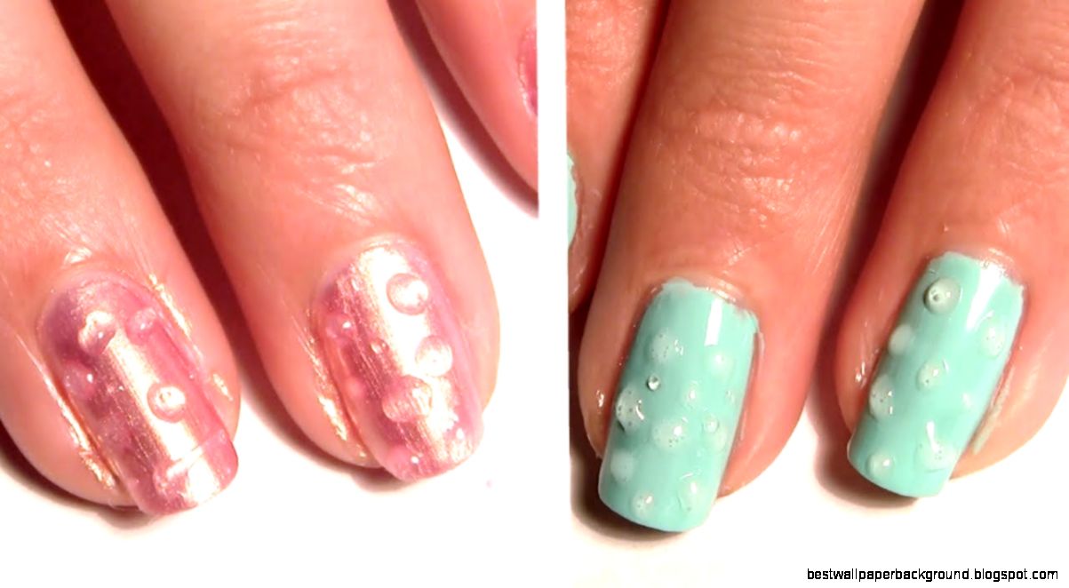 3D Water Splash Droplet Nails Water Splatter Nail Art Tutorial 3D Water Splash Droplet Nails Water Splatter Nail Art Tutorial