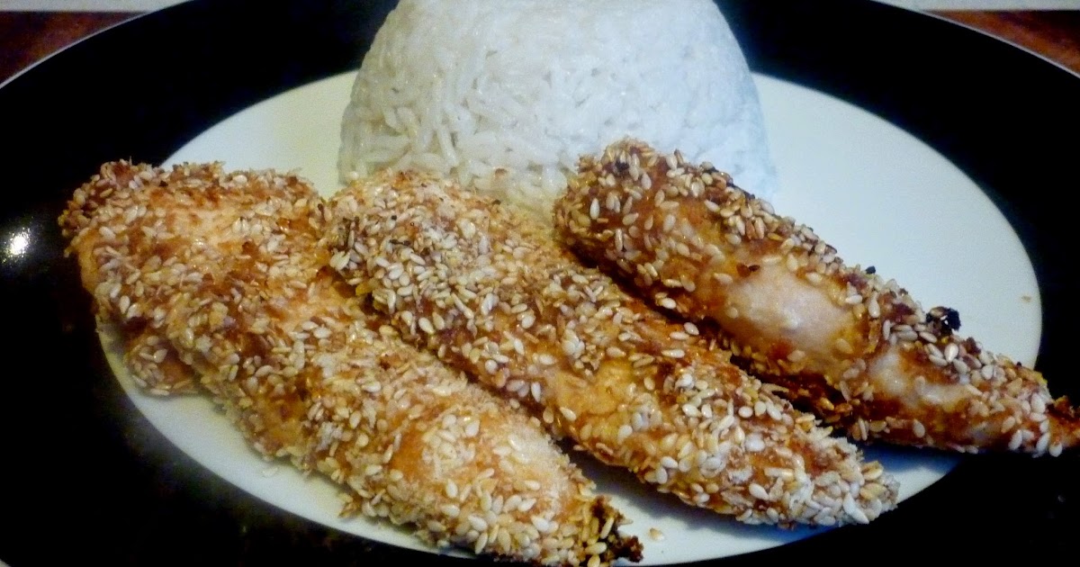 PicNic Sesame Chicken Tenders and Coconut Rice