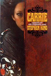 Portada original de Carrie, de Stephen King