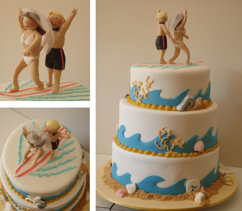 Surfing Cake