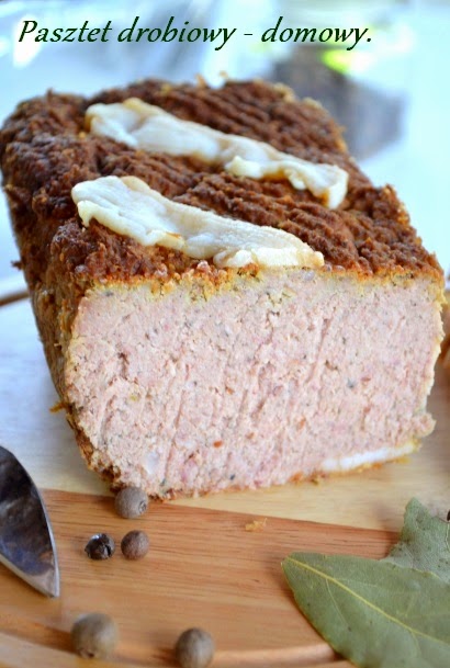 Domowy pasztet drobiowy.