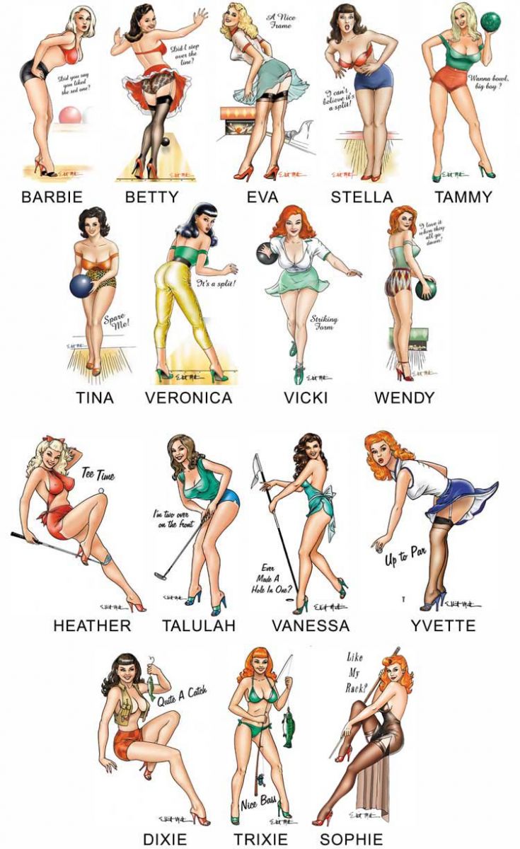 Pinup tattoo meanings Tattoo boy girl