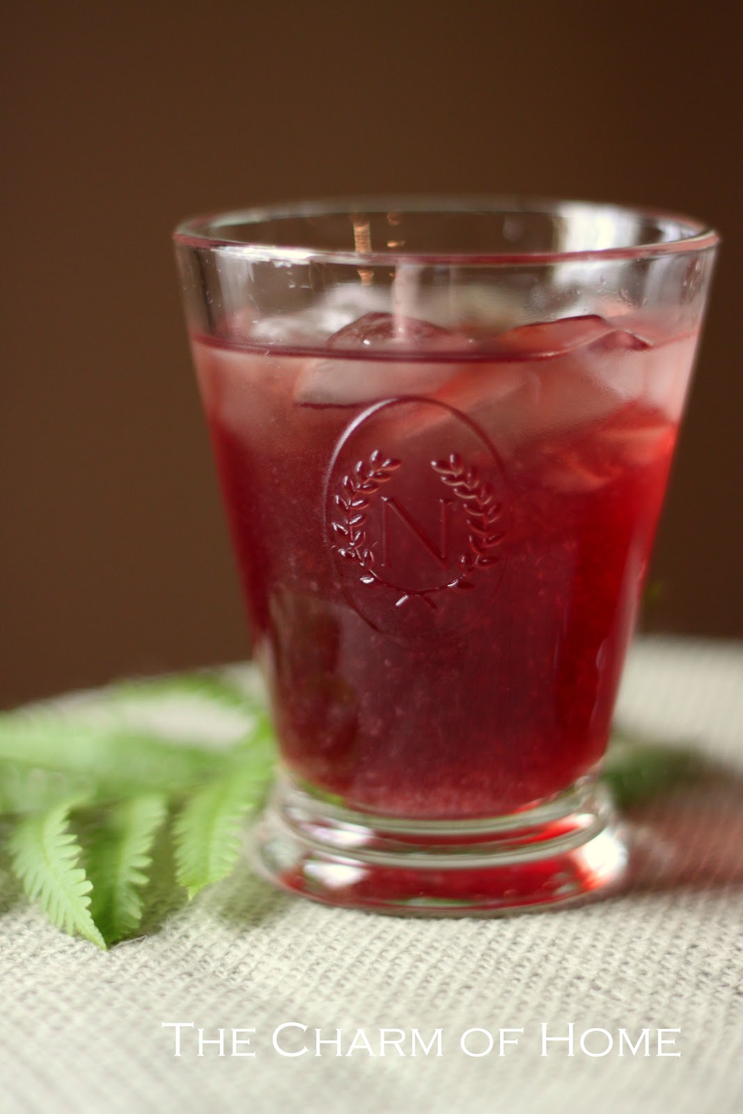 The Charm of Home Blackberry Tea