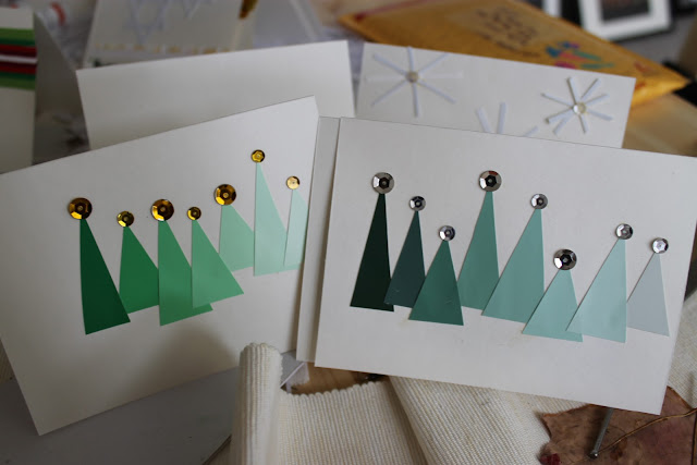 Christmas card crafts