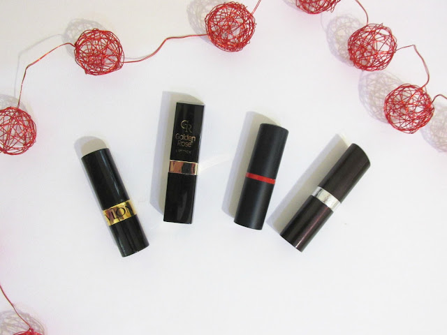 Festive lipsticks, red lipsticks, Christmas lips