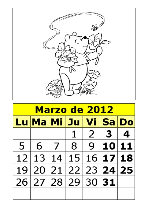 CoSqUiLLiTaS eN La PaNzA BLoGs: CALENDARIOS INFANTILES 2012| PARA ... CoSqUiLLiTaS eN La PaNzA BLoGs: CALENDARIOS INFANTILES 2012| PARA ...