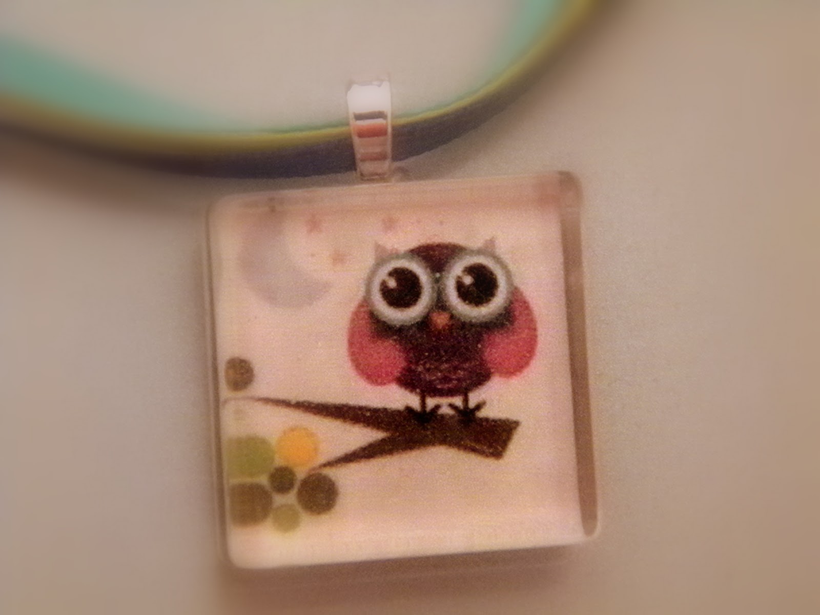 Me and My Crafties Owl Necklace