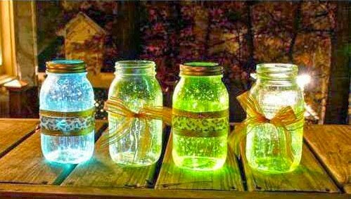 Como hacer frascos para que brillen en la oscuridad Frascos que brillan en la oscuridad