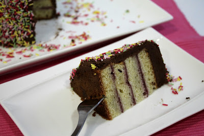 Layer cake_cake_chocolate_tarta americana